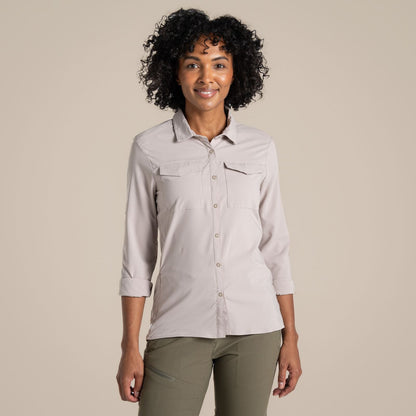 Craghoppers Womens NosiLife Pro 3 UPF Long Sleeve Shirt