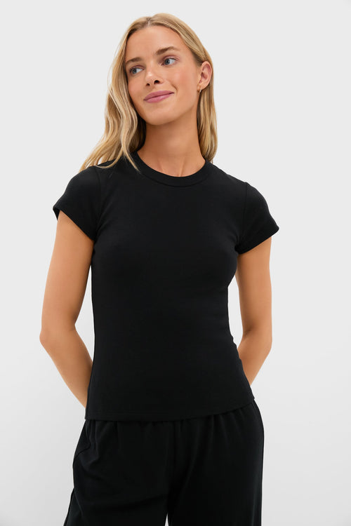Black Nando Slim Fit Tee