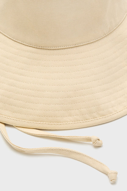 Beige Holiday Bucket Hat
